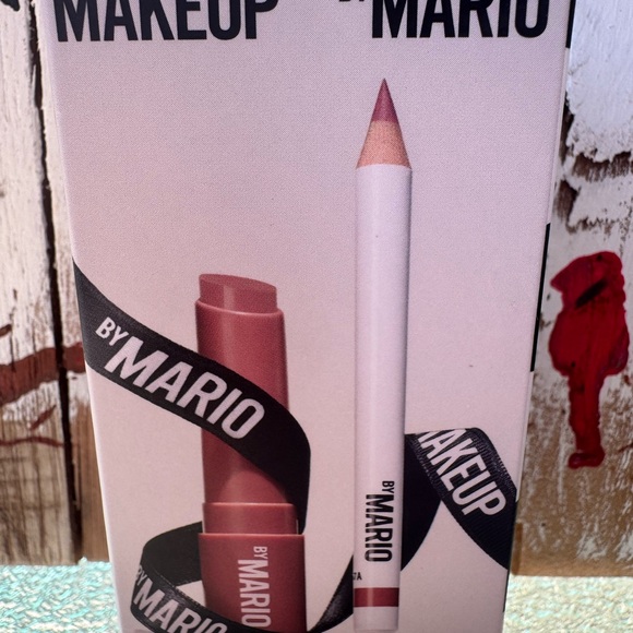 Makeup By Mario Other - Makeup By Mario Mauve Pink Lipstick & Pencil Duo